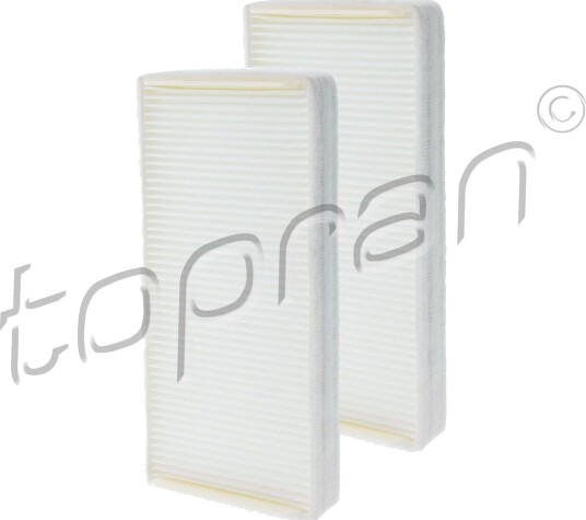 Kupefilter TOPRAN 400 208 Kupefilter TOPRAN 400 208