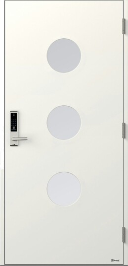Ytterdør NorDan Måna 3 Design