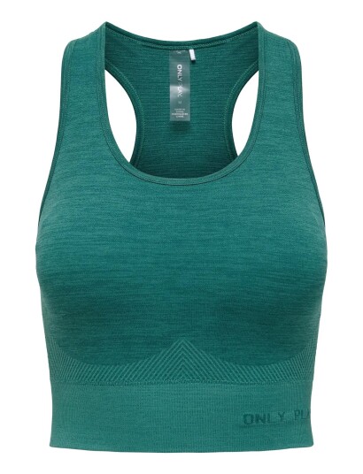 Only Play Onpjamino-2 Seam Sports Bra - Green - M