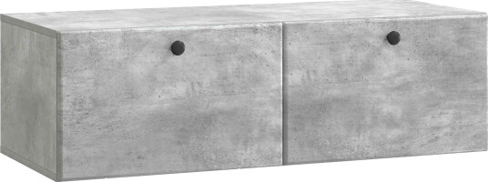 Vegghengt TV skap 98 x 41 x 30 cm Betonggrå Konstruert tre Vegghengt TV skap 98 x 41 x 30 cm Betonggrå Konstruert tre