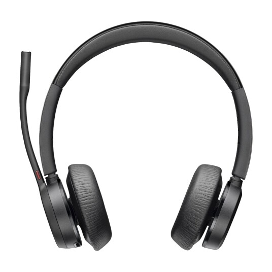 HP Poly Voyager 4320 UC headset USB-A med ladestativ