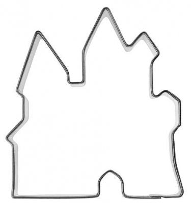 Pepperkakeform Slott/borg 6 Cm Pepperkakeform Slott/borg 6 Cm