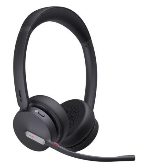 Yealink Bh70 Dual Uc - Hodesett - On-Ear - Bluetooth - Trådløs - Usb-C Via Bluetooth-Adapter - Svart - Optimert For Uc Yealink Bh70 Dual Uc - Hodesett - On-Ear - Bluetooth - Trådløs - Usb-C Via Bluetooth-Adapter - Svart - Optimert For Uc