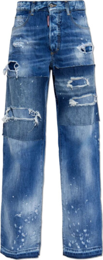 Dsquared2 Dame Jeans Blå XS,