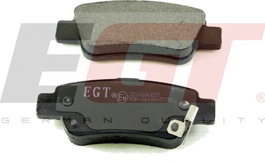 Bremseklosser sett EGT 321668cEGT