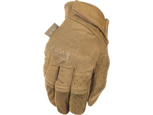 Mechanix Wear Gloves Mechanix Spesial Vent Med Hull For Ventilasjon Coyote Xl Str. Borrelås Kunstig 0,6 Mm Lær Berøringsskjermteknologi