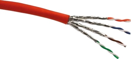 SCHWAIGER Patchkabel Cat7 Unkonfektioniert 25,0 m Orange