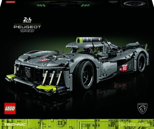 Lego Peugeot 9x8 24h Le Mans Hybrid Hypercar Lego Technic 42156 Lego Peugeot 9x8 24h Le Mans Hybrid Hypercar Lego Technic 42156