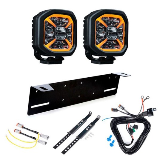 Ekstralys Strands Siberia X 4   Rund / 11 cm / 60W   2 stk   Komplett pakke