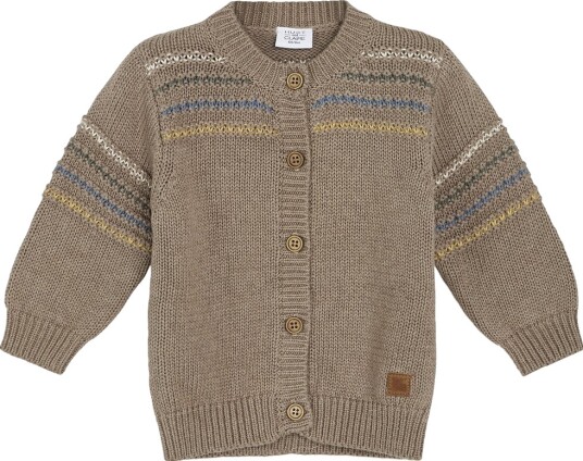 Hust and Claire Cardigan Strikk Charlie Bever Hust and Claire 8 år 128 Cardigan Brun