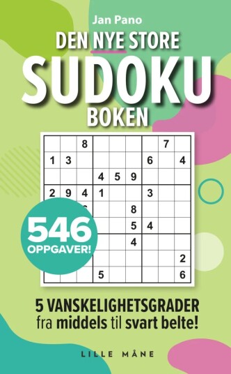 Den nye store sudoku-boken. 546 oppgaver
