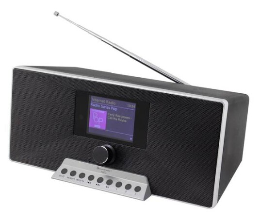 Wlan Internett Radio Dab+ Radio Med Bluetooth Og Fjernbetjening Soundmaster Highline