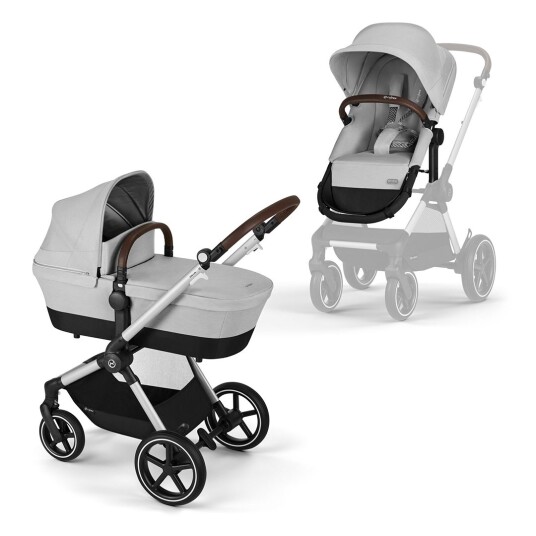 Cybex Barnevogn Eos Lux 2i1 Kombivogn Lava Grey