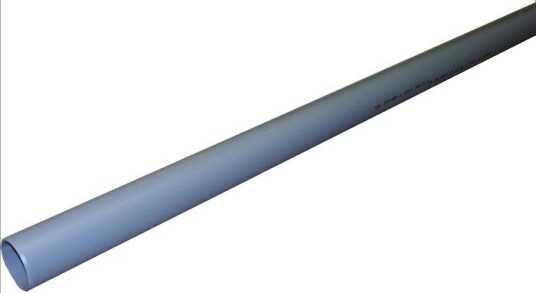 Pipelife 070168 Avløpsrør uten muffe, 110 x 5000 mm, Innendørsavløp