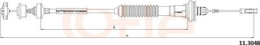 COFLE 11.3048 Clutchkabel