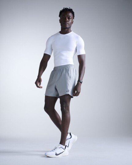 2XU Men"s Core Compression Short Sleeve White/white S 2XU Men"s Core Compression Short Sleeve White/white S