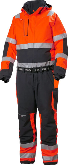 HH Workwear Workwear Helly Hansen Alna 2.0 Hi Vis Fôret Vinterkjeledress Oransje C60
