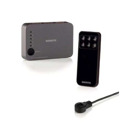 Marmitek Connect 350 UHD 2.0 HDMI-kontakt Sort 2160P 18 Gbit/s
