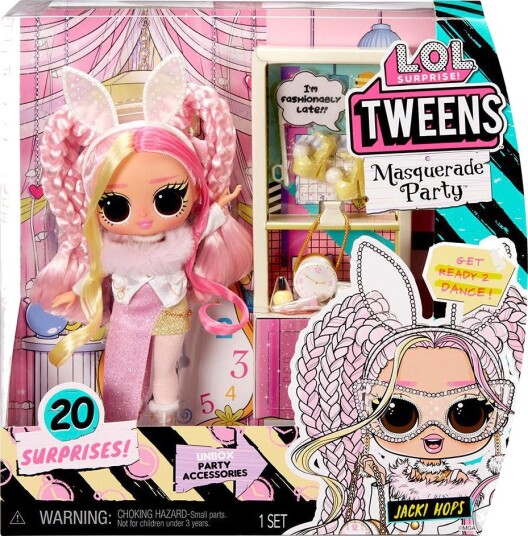 L.O.L. Surprise! Tweens Maskerade Dukke 4+ år Jacki Hops