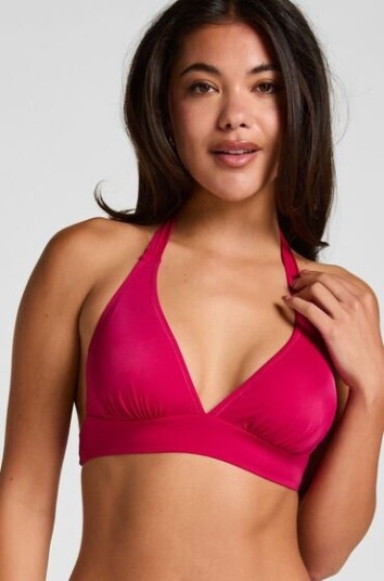 Hunkemöller Bardolino Triangel Bikini Topp Rosa Hunkemöller Bardolino Triangel Bikini Topp Rosa
