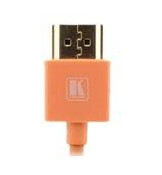 KRAMER C-HM/HM/PICO Series C-HM/HM/PICO/OR-3 - HDMI-kabel med Ethernet - 90 cm