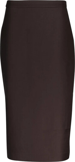 Gant Wool Blend Pencil Skirt Brown 34