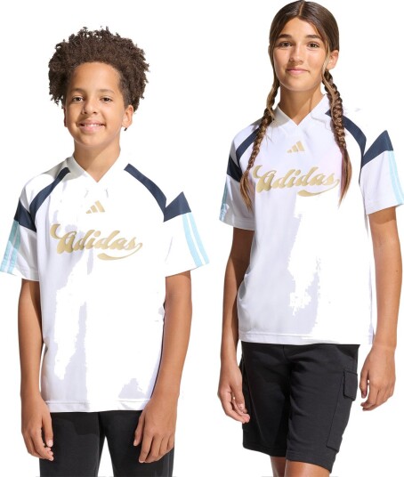 Adidas Sportswear J Hot Tee White 128