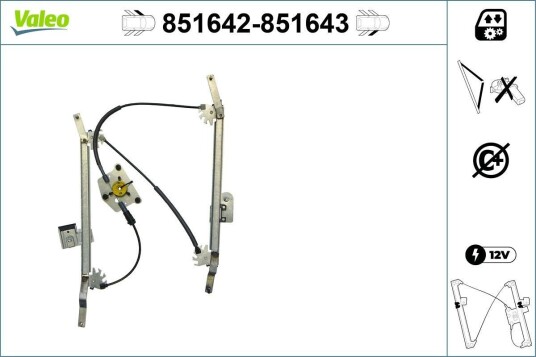Vindusheis VALEO 851643