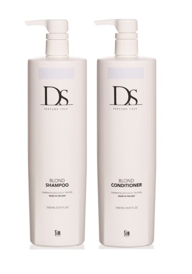DS Sim Sensitive Blonde Shampoo 1000 ml + DS Sim Sensitive Blonde Conditioner 1000 ml