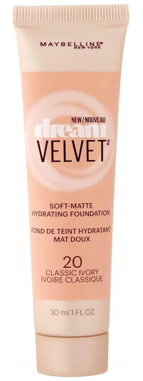 Maybelline Maybelline Dream Velvet Soft Matte Cream Foundation 20 Classic Ivory 30 Ml 