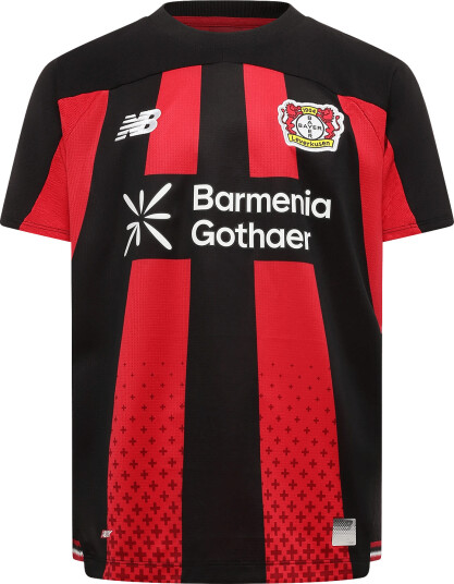 New Balance Bayer 04 Leverkusen 26/27 Home Youth Short Sleeve Jersey Black YL