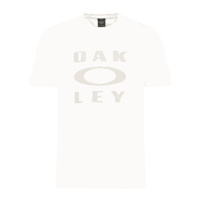 Oakley Bark Ellipse Tee t-skjorte herre White S