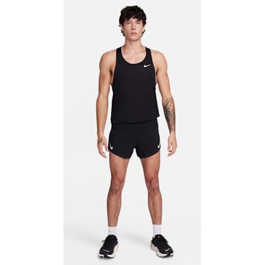 Nike AeroSwift Dri-FIT ADV Shorts Herre Black/Summit White XL Nike AeroSwift Dri-FIT ADV Shorts Herre Black/Summit White XL