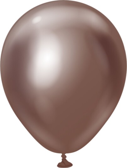 Ballongkungen Ballonger Professional Mini Chocolate Chrome 25-pakning 1055014-25