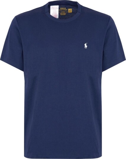 Ralph Lauren Polo Bci Liquid Cotton Sle Top Navy L