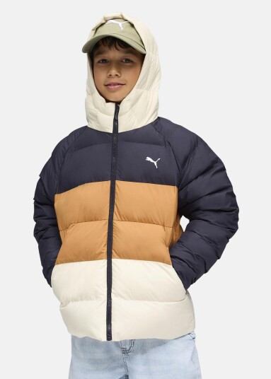 Puma Synthetic Hooded Puffer Jacket New Navy 176 Hostjakker Puma Synthetic Hooded Puffer Jacket New Navy 176 Hostjakker