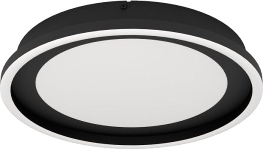 Eglo Calagrano Tak Ø380 1500+1400Lm 3000 6500K Svart/Hvitt