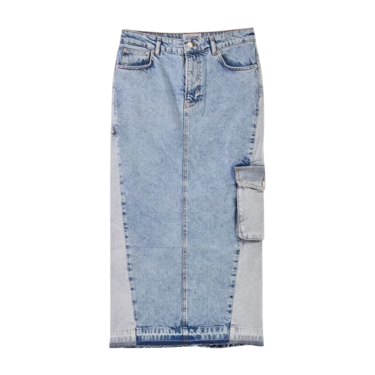 Moschino Dame Skjørt Blå W28,
