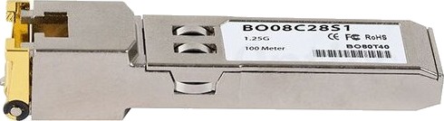 Blueoptics Trx100025 Kopper 1250 Mbit/S Sfp 1000Base 0 - 70 °C 1 Stykker Blueoptics Trx100025 Kopper 1250 Mbit/S Sfp 1000Base 0 - 70 °C 1 Stykker