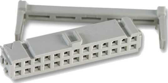 Harting 09 18 550 6813 Sek 18 Sv Grå Termoplastisk Polyester Pbt 28/7 320 V 2,5 A