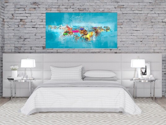 Tavle Paradise 1 Part Wide 120X60 Artgeist sp. z o. o.
