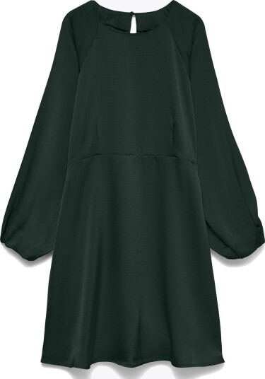 Vero Moda Miro Long Sleeve Short Dress Grønn XXL