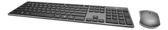 Deltaco Trådløst Tastatur og Mus Combo med USB Mottaker - US Layout - Svart Deltaco Trådløst Tastatur og Mus Combo med USB Mottaker - US Layout - Svart