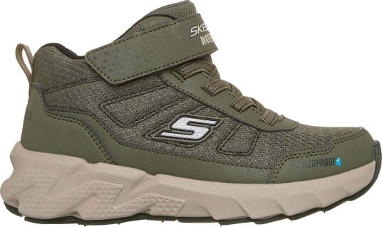 Skechers Sko   Elite Sport Slitebane   Vanntett   Olive   Skechers   35   Sko Armygrønn Beige Grønn