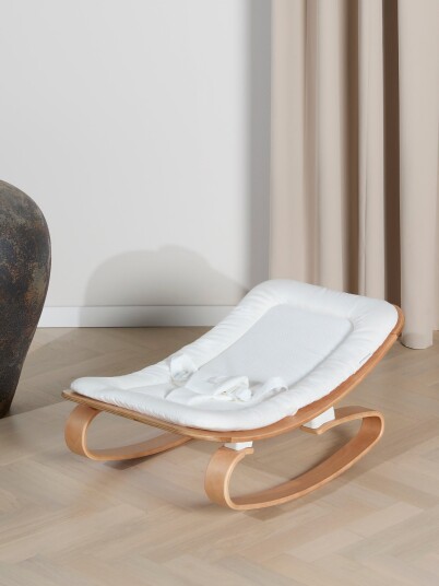 Beemoo PLAY Nordic Vippestol White/Wood Beemoo PLAY Nordic Vippestol White/Wood