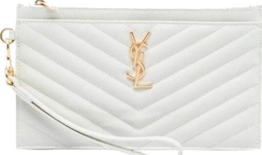 Yves Saint Laurent Vintage Dame Pre owned Hvit ONE SIZE,