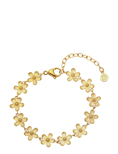 SISTIE Camellia Bracelet Gold Plated Guld One Size