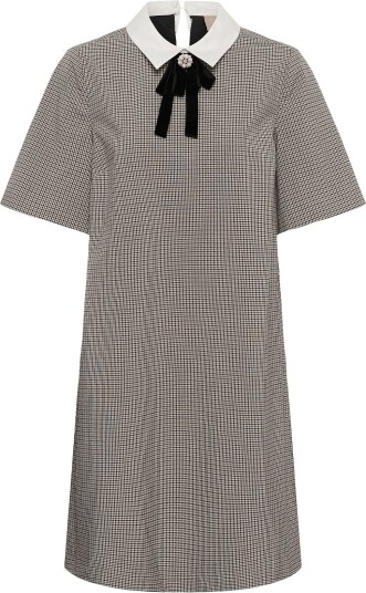 Culture Cucathlin Dress GRAY CHECK 46 Culture Cucathlin Dress GRAY CHECK 46