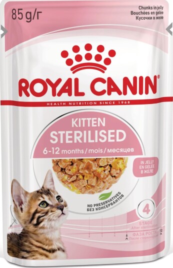Royal Canin Fhn Sterilized Kitten I Gelé 12 X 85 G