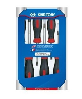 King Tony Ph Cross Skrutrekkersett, 7 Stk. 30118Mr